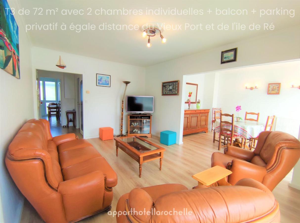 6 Appartements Et 4 Adresses A Mi-Chemin Entre Le Vieux Port Et L Ile De Re La Rochelle  Bagian luar foto