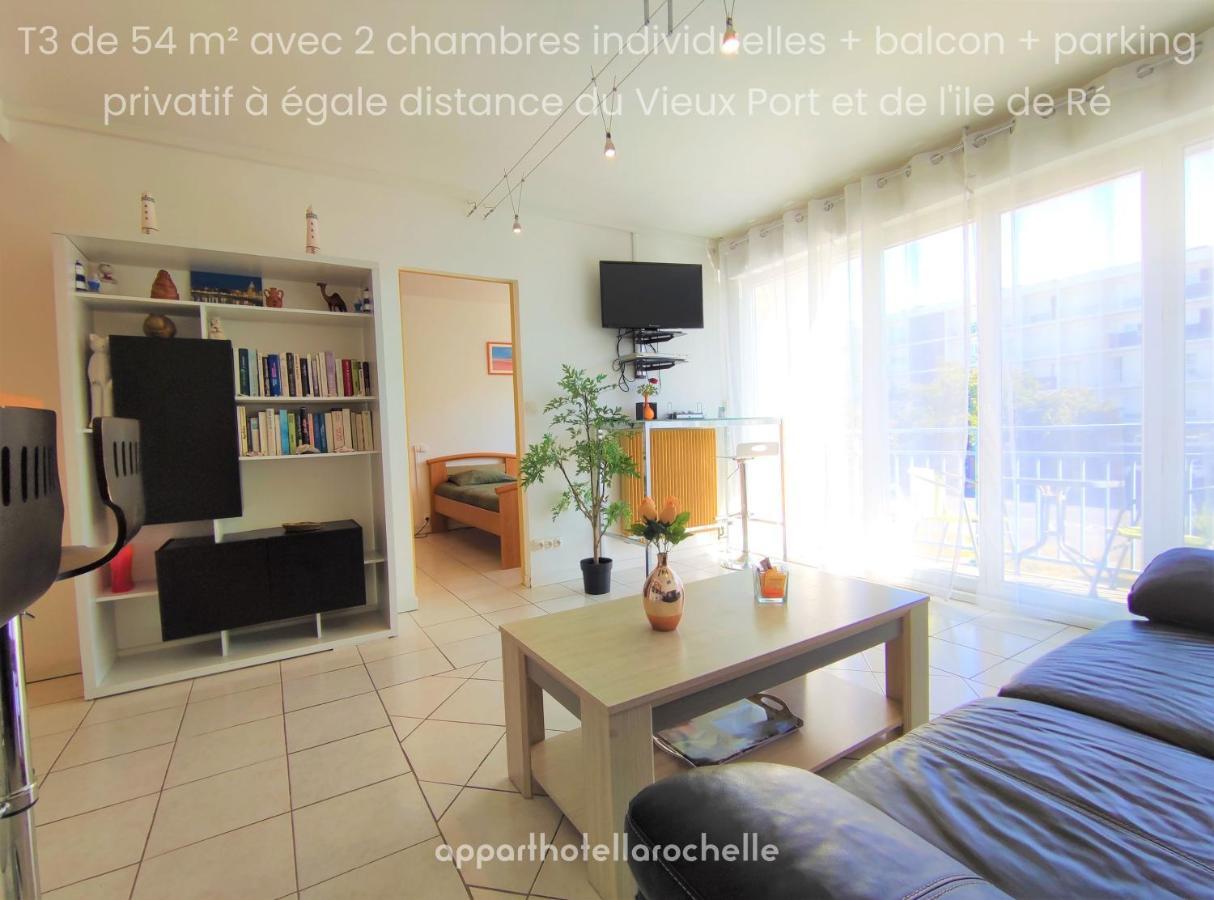 6 Appartements Et 4 Adresses A Mi-Chemin Entre Le Vieux Port Et L Ile De Re La Rochelle  Bagian luar foto