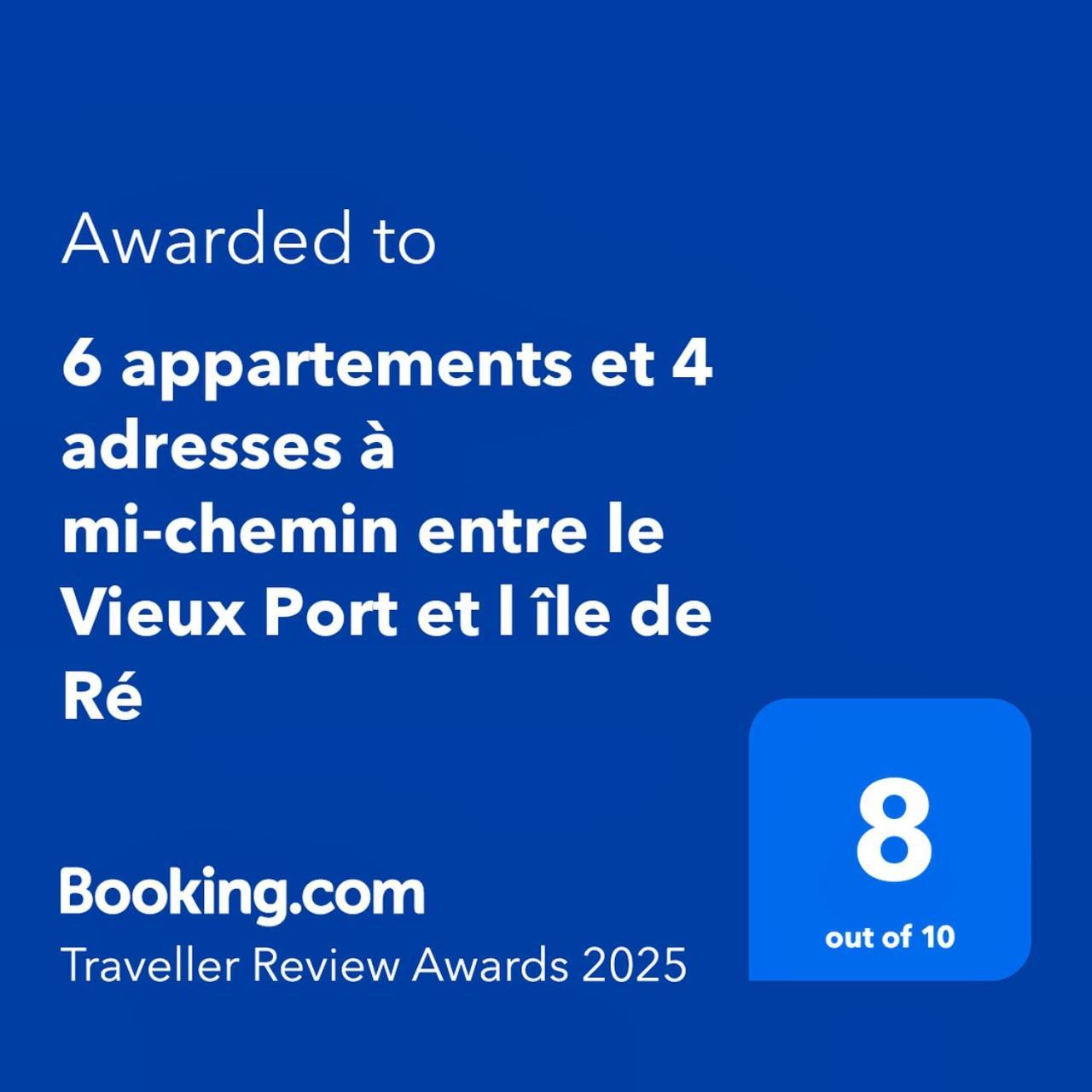 6 Appartements Et 4 Adresses A Mi-Chemin Entre Le Vieux Port Et L Ile De Re La Rochelle  Bagian luar foto